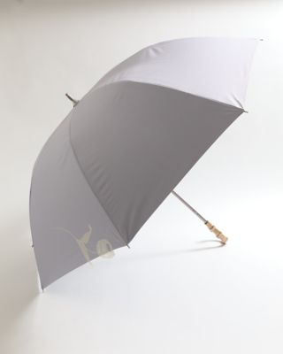 BURBERRY 晴雨兼用 長傘 ブラック 花柄アップリケ 刺繍 木製ハンドル 日傘 長傘 完全遮光 晴雨兼用 小さめ 短い レディース 刺繍 花柄