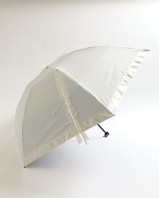 ＜HANWAY＞晴雨兼用ミニ傘サテンリボン