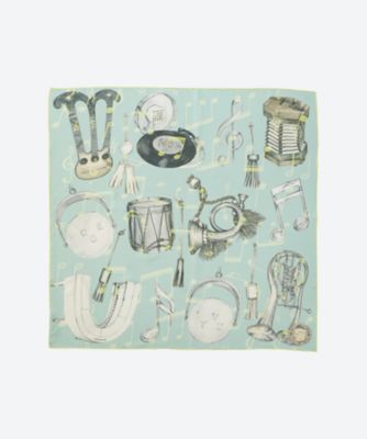 ＜SWASH LONDON＞８８シルクツイルインクジェットプリントスカーフ　２４１１６５３００５