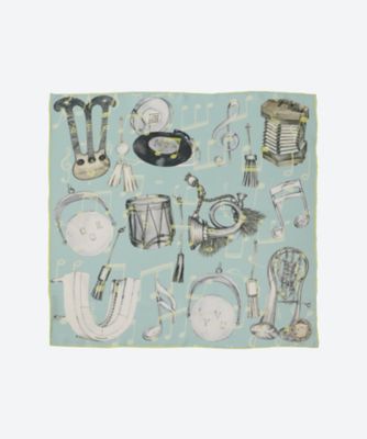 ＜SWASH LONDON＞６８　シルクツイル　インクジェットプリントスカーフ　２４１１６５３０１５