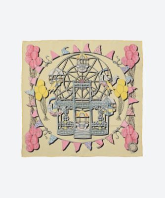 ＜SWASH LONDON＞６８　シルクツイル　インクジェットプリントスカーフ　２４１１６５３０２０