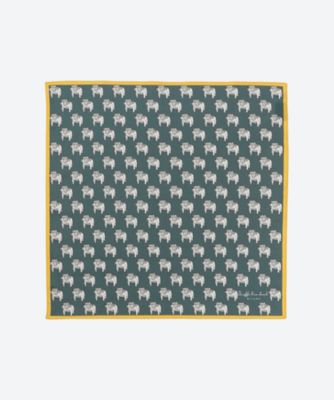 ＜Dieffe Kinloch＞コットンプリントハンカチーフ　２４１８５５３１６２