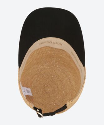 VIVETTE Raffia ＆ Linen Cap