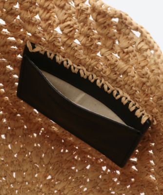 Lani Raffia Crochet Small Sac