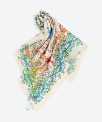 ＜Faliero Sarti (Women)＞Ｌｉｔｔｌｅ　Ｓｕｍｍｅｒ　プリントストール　２４０８５５３２６７―２０１９　