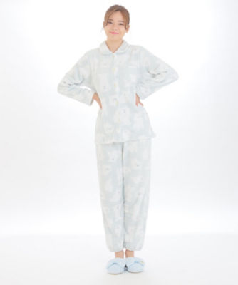 ＜Narue (Women)＞★スノーパウダー　しろくま柄丸襟パジャマ