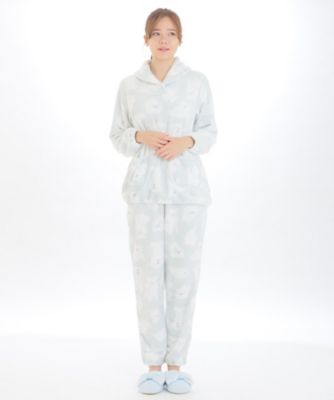 ☆スノーパウダー しろくま柄ショールカラーパジャマ | Narue