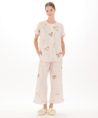ダブルガーゼキャットパジャマ | ファッション・服 | 三越伊勢丹 