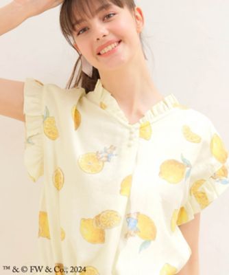 ピーターラビット™ダブルガーゼ肩フリルパジャマ｜パジャマ