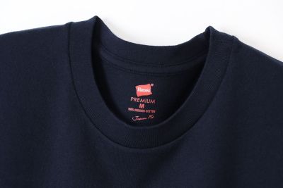Ｈａｎｅｓ　ＰＲＥＭＩＵＭ　Ｊａｐａｎ　Ｆｉｔ　クルーネックＴシャツ