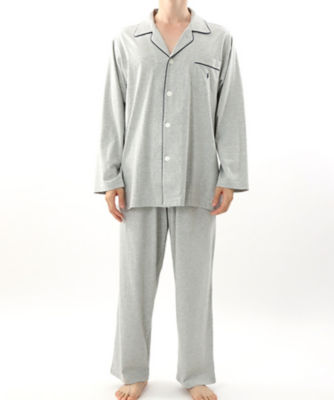 ジャージー素材 長袖テーラードパジャマ | ファッション・服 | 三越 