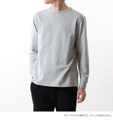 ＜Hanes (Men)＞長袖クルーネックＴシャツ