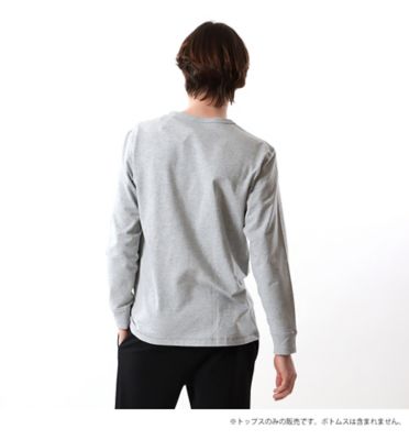 長袖クルーネックＴシャツ