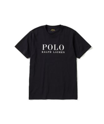 ショートスリーブクルーネックシャツ　ロゴプリント