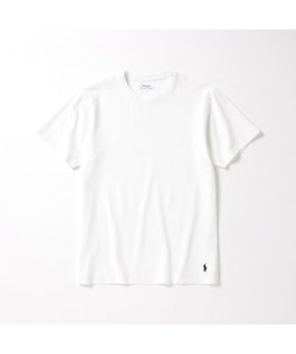ショートスリーブクルーネックシャツ　ニットピケ