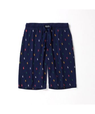 ＜POLO RALPH LAUREN (Men)＞スリープショートパンツ　ポロプレイヤープリント