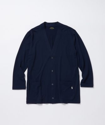 POLO RALPH LAUREN 半袖カーディガン M ネイビー 紺 - メルカリ