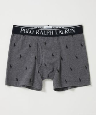 ＜POLO RALPH LAUREN (Men)＞ボクサーブリーフパンツ　前開き　ポロプレイヤープリント