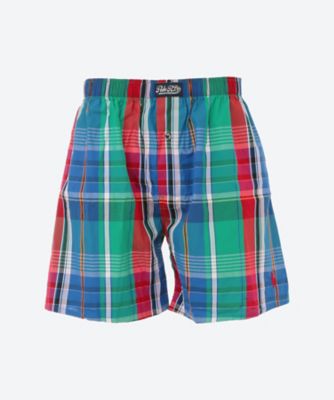 ＜POLO RALPH LAUREN (Men)＞トランクス　ＷＨＩＴＭＡＮ　ＰＬＡＩＤ