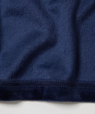 ブラッシュドベロアロングスリーブクルーネックシャツ