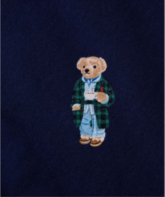 ボクサーブリーフ　前開き　モーニングローブベアプリント