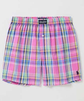 ＜POLO RALPH LAUREN (Men)＞トランクス　ＳＴ．　トロペスチェック