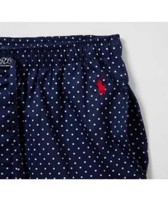 スリープショートパンツ　ピンドットプリント