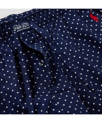 スリープショートパンツ　ピンドットプリント
