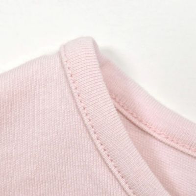 ラインストーンリボン付きベア天竺半袖Ｔシャツ