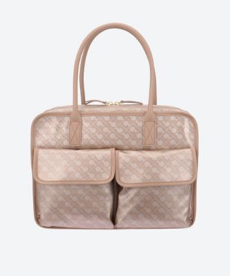 GHERARDINI (Women)/ゲラルディーニ ソフティ ボストンバッグ小 730001 ベージュ ダッフルバッグ【三越伊勢丹/公式】