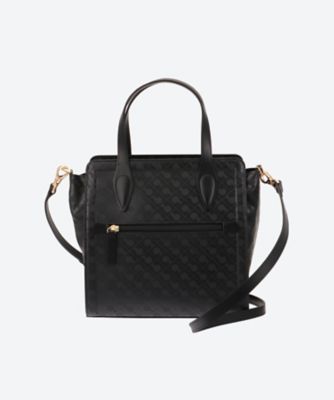 GHERARDINI (Women)/ゲラルディーニ ソフティ 2WAYハンドバッグ 730002 ブラック 【三越伊勢丹/公式】