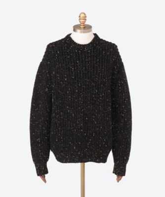 新品☆ RAF SIMONS オーバーサイズ フェアアイル ラメセーター