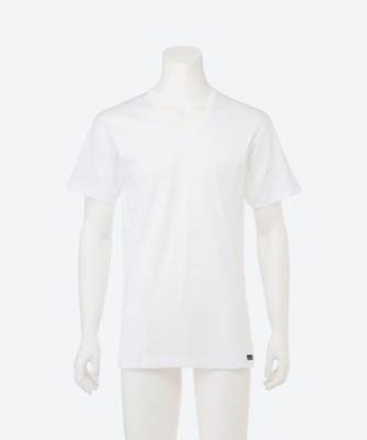 ＜Aquascutum (Men)＞半袖Ｕ首／超長綿　０１１２８２２１００