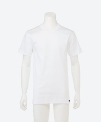 ＜Aquascutum (Men)＞半袖丸首／超長綿　０１１２８２２１０１