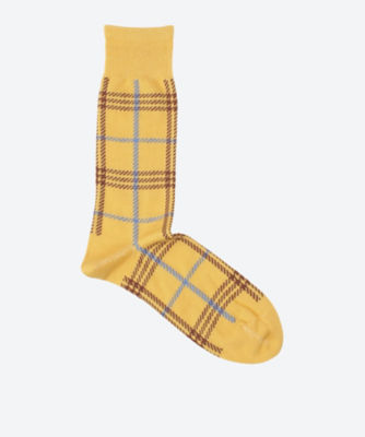 ＜Aquascutum (Men雑貨etc)＞【靴下おまとめ】チェック柄　カジュアルソックス