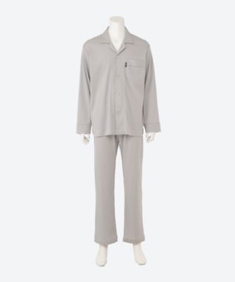 Aquascutum (Men雑貨etc)/アクアスキュータム パジャマ　針抜きスムース無地　０１２６０１３０１０