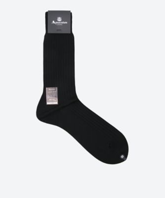 Aquascutum (Men雑貨etc)/アクアスキュータム 【靴下おまとめ】シャドーリブソックス　０１６３８６４２０２