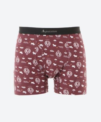 Aquascutum (Men)/アクアスキュータム ニューライン　ボクサー　ドッグ＆エンブレム　前開き　０１１２２２４６２１