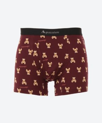Aquascutum (Men)/アクアスキュータム ニューライン ボクサー テディベア 前開き