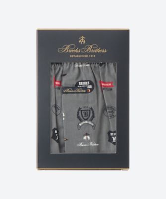 プリントトランクス　ゴールデンフリースエンブレム　前開き　０１１３３３４０１３