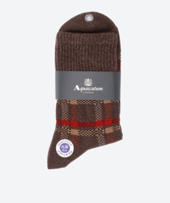 Aquascutum (Men雑貨etc)/アクアスキュータム 【靴下おまとめ】リッチェルタータンチェックソックス 0163244243