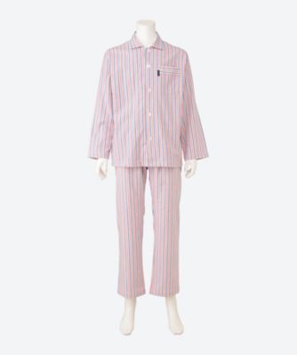 Aquascutum (Men雑貨etc)/アクアスキュータム パジャマ　太番手ビエラストライプ　０１２６０１４００６