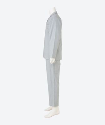 パジャマ　太番手ビエラストライプ　０１２６０２４４０２