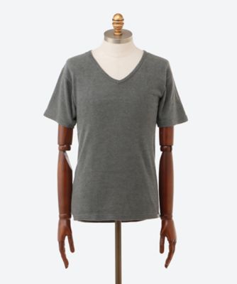 半袖Ｖ首Ｔシャツ　ソリストヒート　０１１２２４４１０１