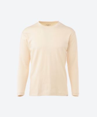 木村メリヤス工場 (Men)/キムラメリヤスコウジョウ 長袖丸首Ｔ　オーガニックコットン　０１１２８４４０１１