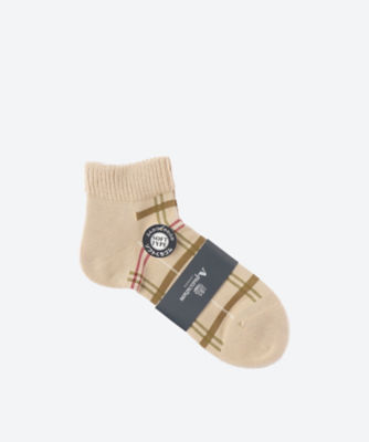 ＜Aquascutum (Men雑貨etc)＞【靴下おまとめ】ＡＱリッチェルチェックショート　０１６３２４４１７６