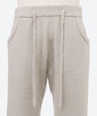 ルームウェア モールヤーン無地イージーパンツ 0126034934