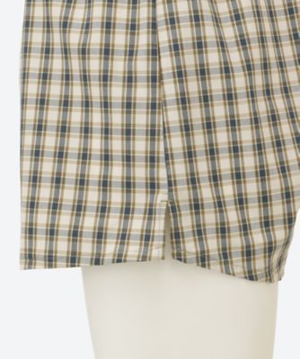 ２本ゴムトランクス　前開き　チェックＤ　０１１２７２５００５　