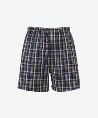 Aquascutum (Men)/アクアスキュータム 2本ゴムトランクス 前開き チェックE 0112725006