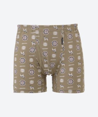 Aquascutum (Men)/アクアスキュータム ボクサーパンツ　前開き　２５ＳＳ　２本ゴム　ＡＱドック　０１１２６２５６０２